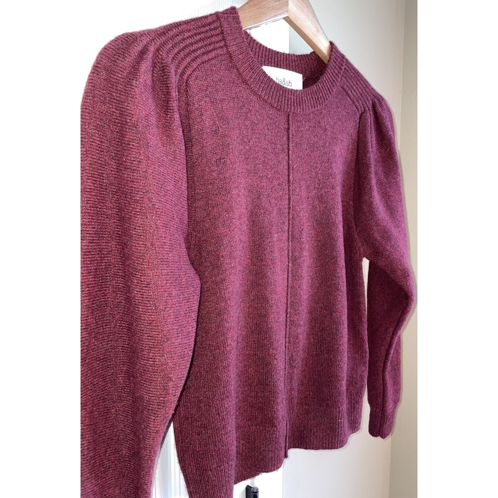 ba&sh Yaly jumper in a burgundy or bordeaux wool-blend Size 0 (US SIZE 2) - Picture 4 of 7